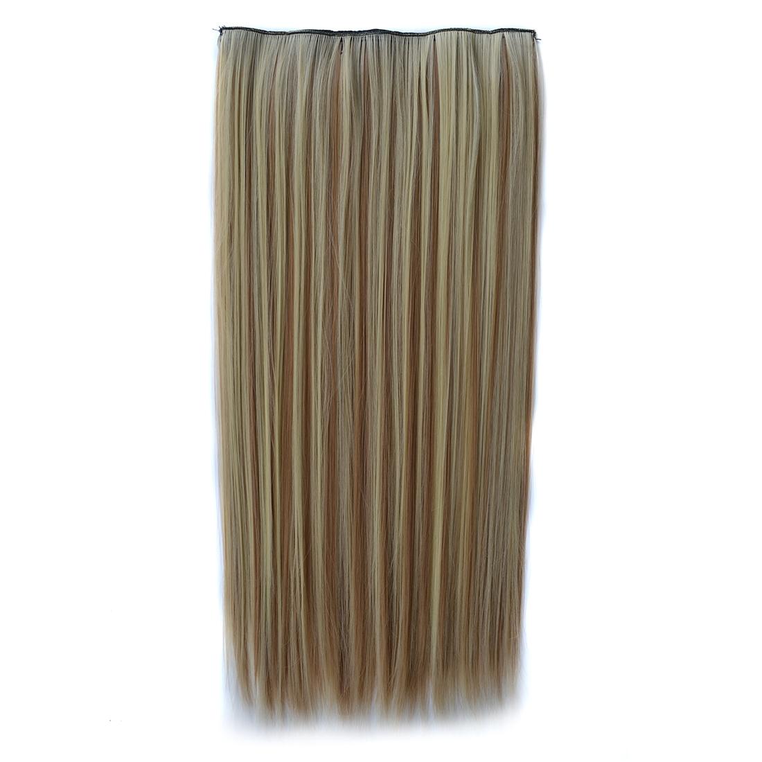Long Straight Five-Clip Wig In 613H16 Colour-1915197305716346880