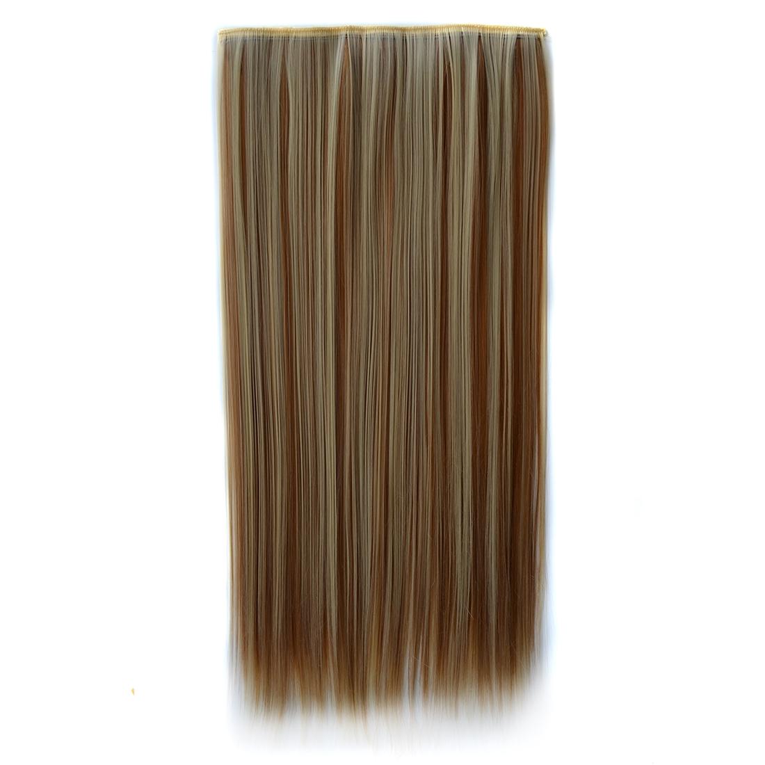 Long Straight 5 Clip Wig Extension In 613H27-1915198219390947334