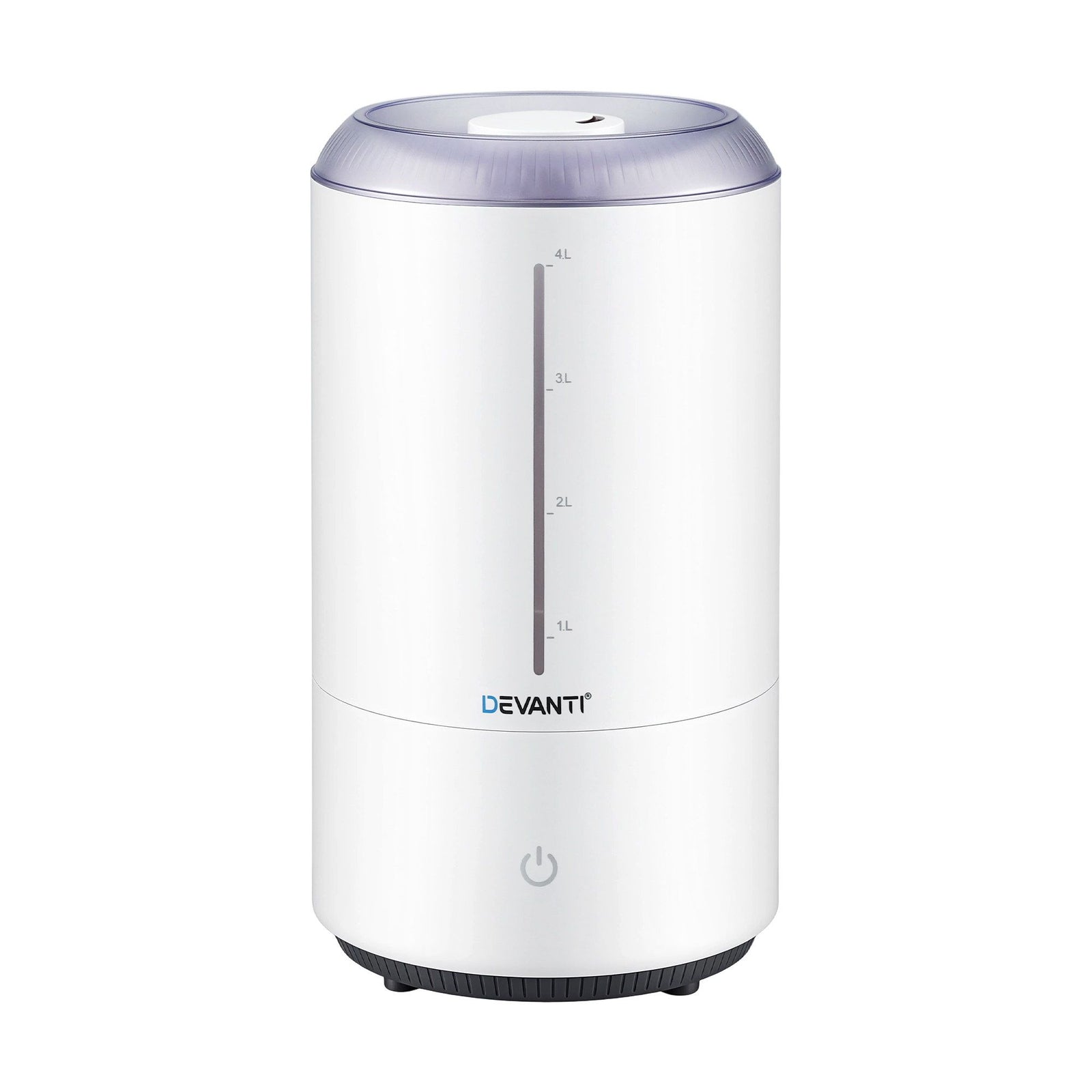 Devanti Ultrasonic Humidifier Aroma Diffuser Top Fill Quiet Bedroom 4L White