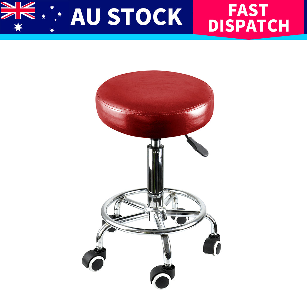 Levede 4x Salon Stool Swivel Barber Stools-1973193577597112328
