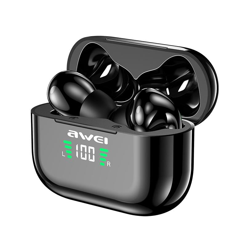 Wireless Tws Headset With Bluetooth 5.0 And Led Display-1915197933779816449