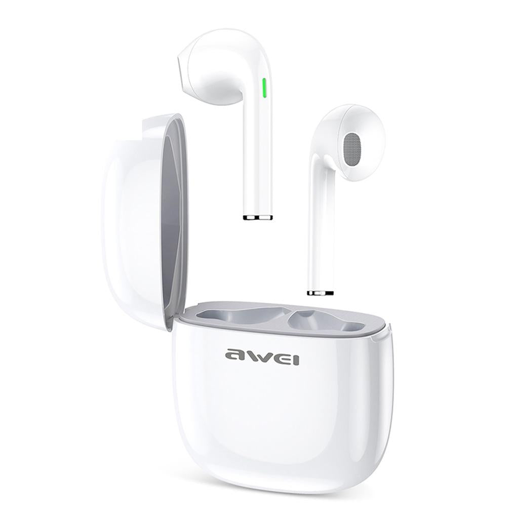 Wireless T28 Sports Tws Headset With Charging Case - White-1915196638666821632
