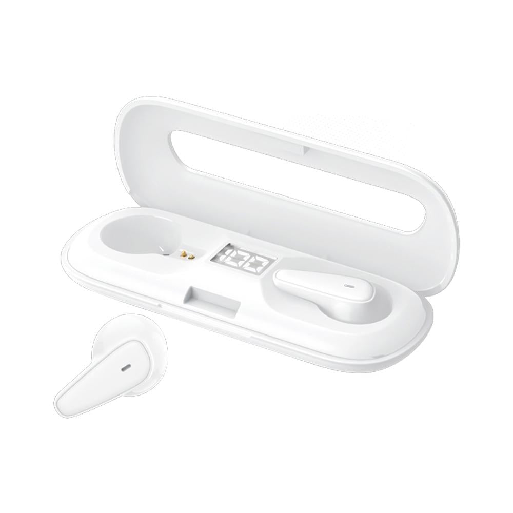 Waterproof Bluetooth 5.0 Earphones With Charging Box - White Deer Series-1915197480841121800