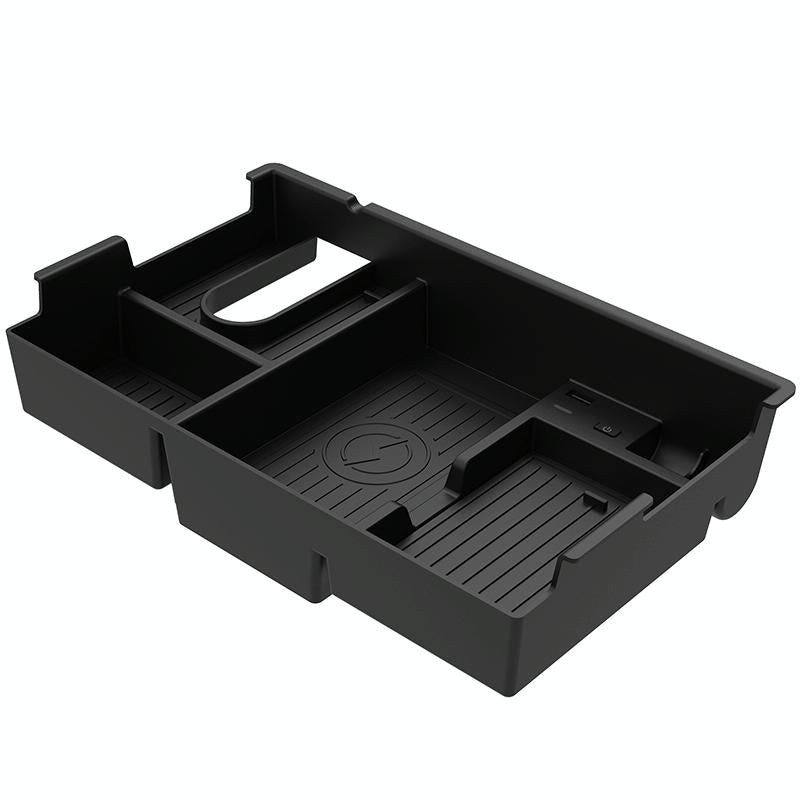 Wireless Charger & Storage Box For Toyota Tundra 2007-2021-1915196675425701891