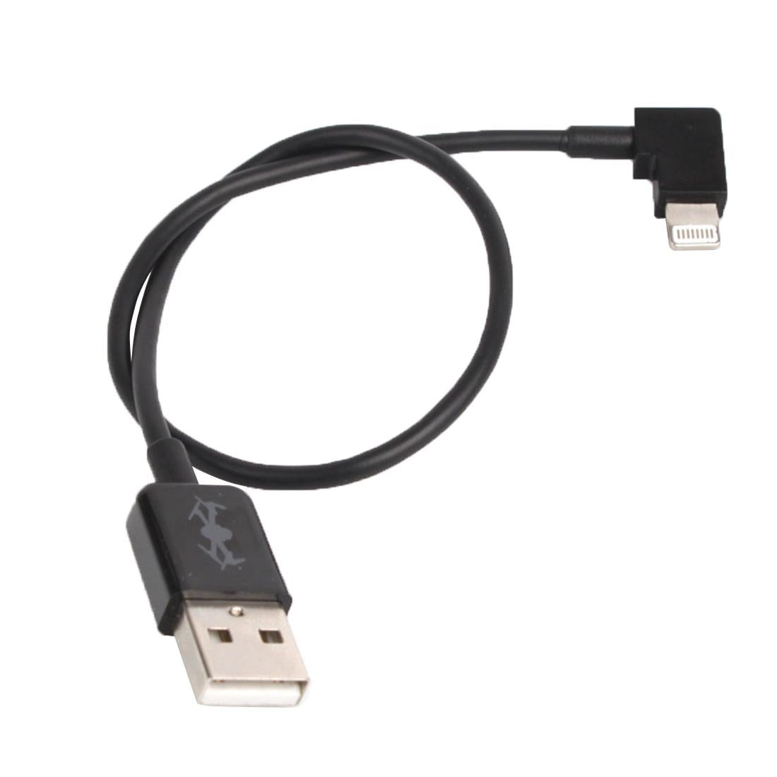 30Cm Right Angle Data Connector Cable For Dji Spark Mavic Pro Phantom 3 And 4 Inspire 1 And 2-1915197694742237184