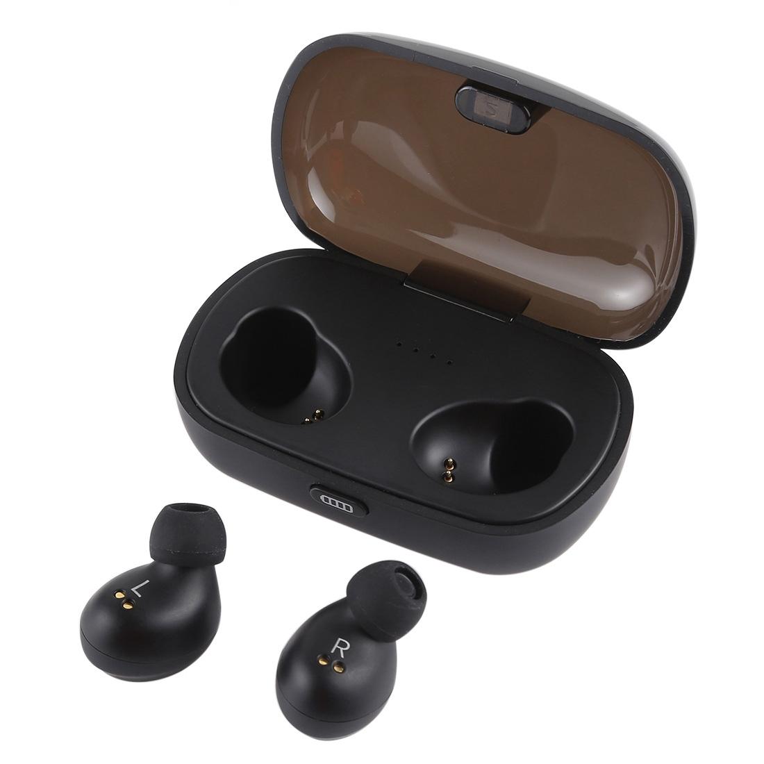 Portable Bluetooth V5.0 Earphones With Charging Box - X8 Tws For Outdoor Sports Black-1915196768874795008