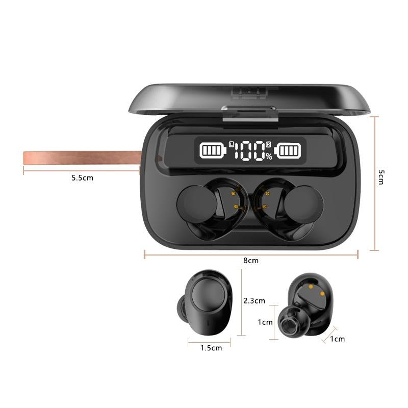 Touch Bluetooth Earphones With Dual Noise Cancellation And Charging Box-1915196671902486536