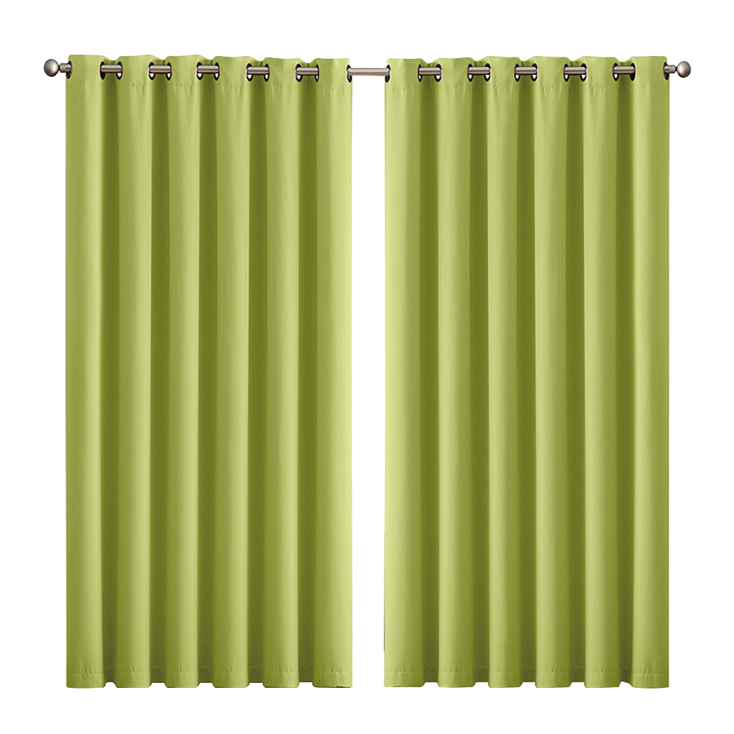 2x Blockout Curtains Panels 3 Layers-1919892931095957504
