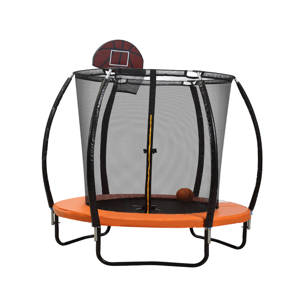 Centra 8FT Trampoline Round Trampolines-1919892872530890753