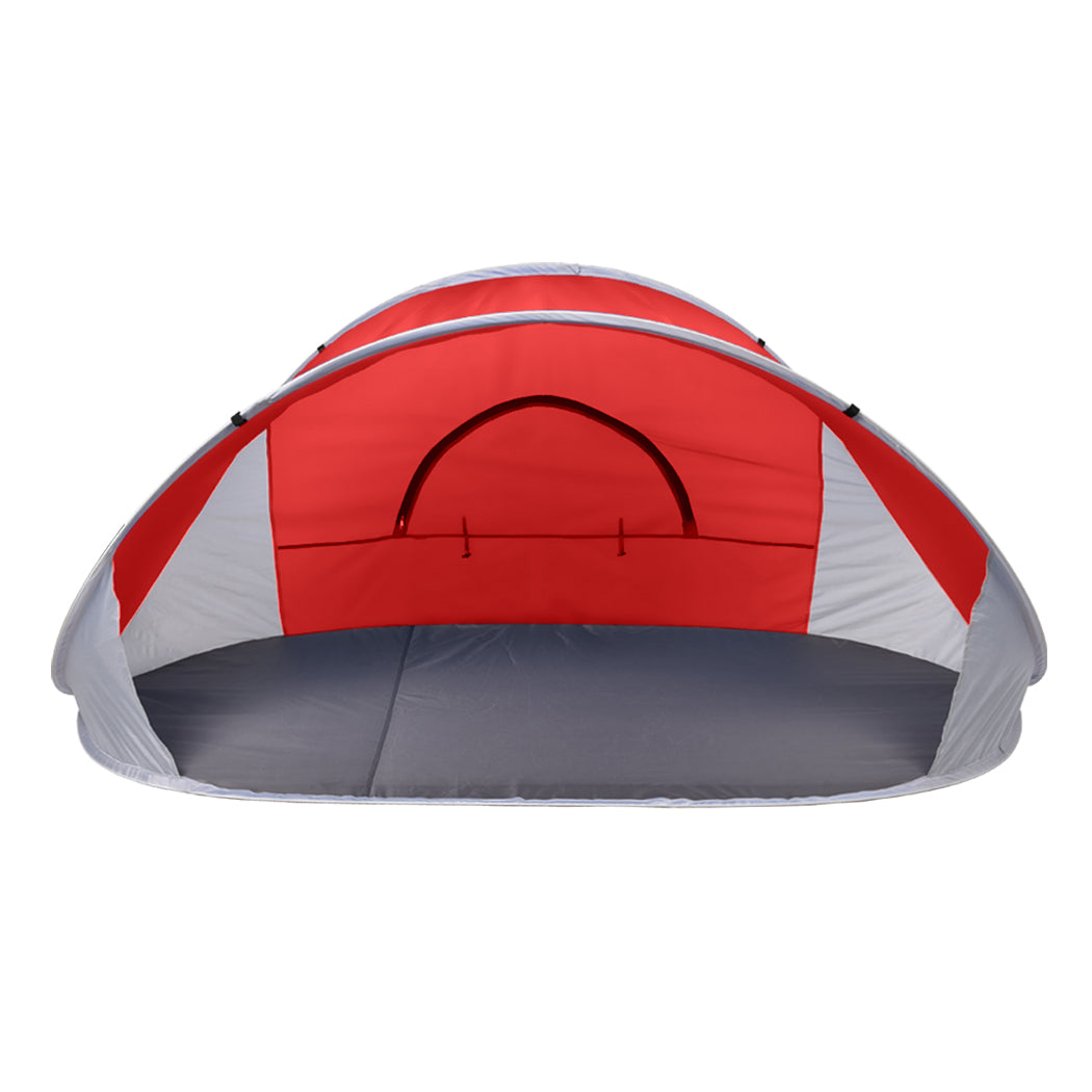 Mountview Pop Up Tent Camping Beach Red-1954802643994021889