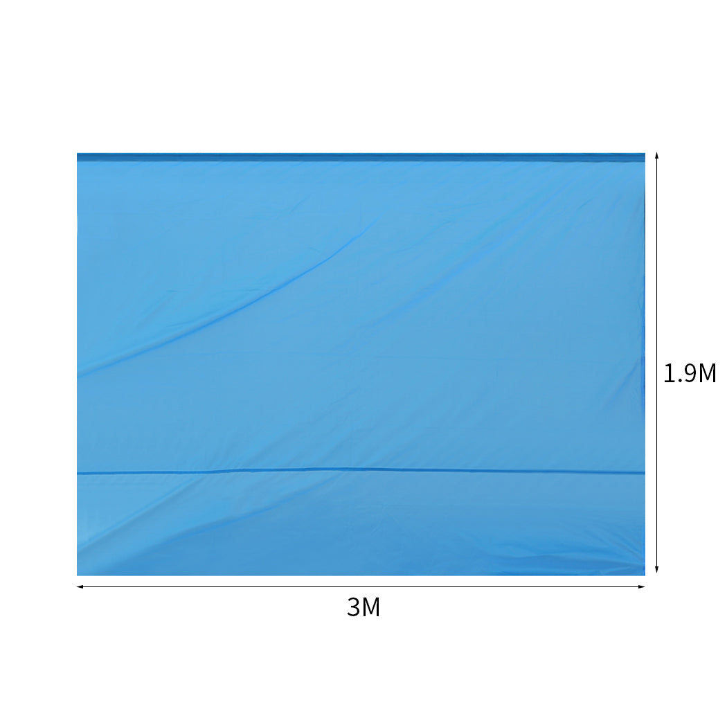 Mountview Gazebo Walls 3x1.9 Outdoor Blue-1910112613442916354