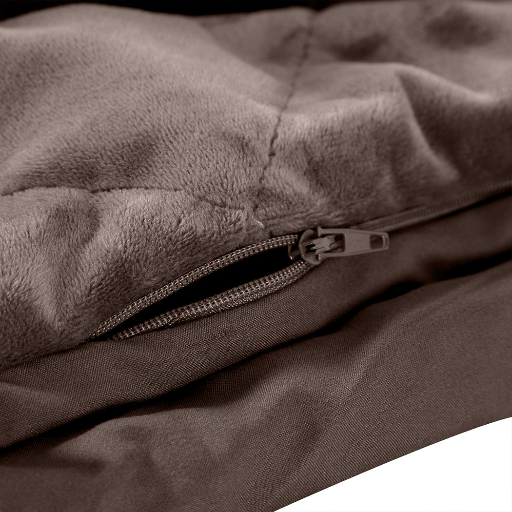 DreamZ Weighted Blanket Heavy Gravity Mink 7KGS-1910113219972829189