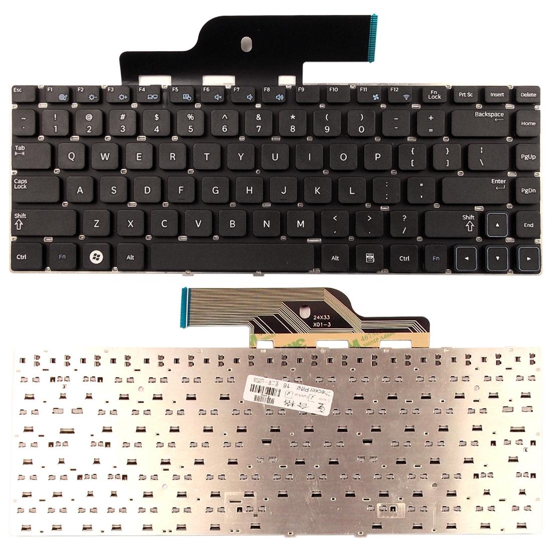 Black Us Keyboard For Samsung 300E4A / 300V4A / Np300E4A / Np300V4A-1915196675136294912
