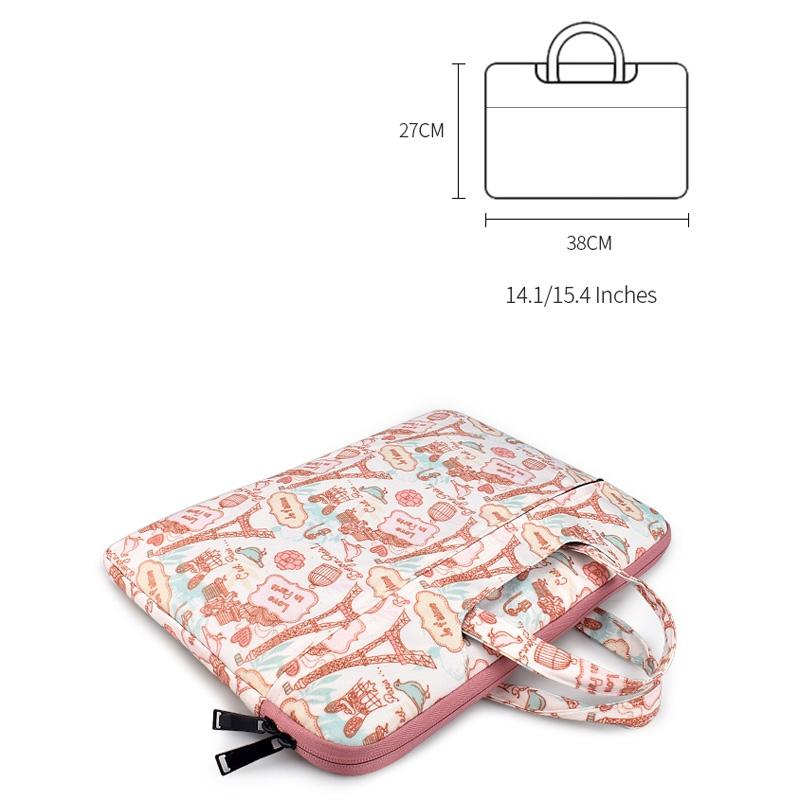 Waterproof Canvas Laptop Handbag - Fits 14.1 Inch-1915197077151944706