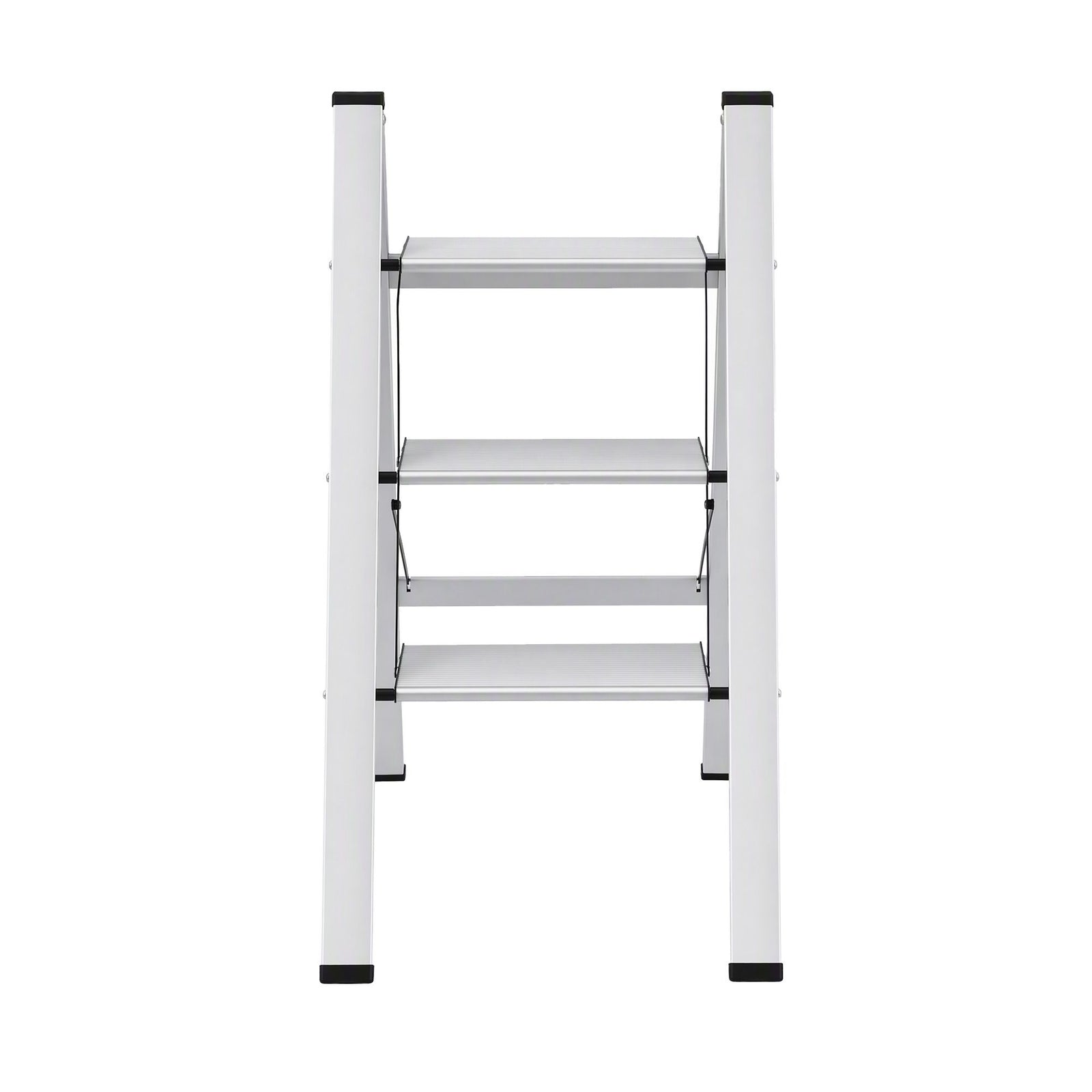 Giantz 3 Step Ladder Multi-Purpose Folding Aluminium Light Weight Platform