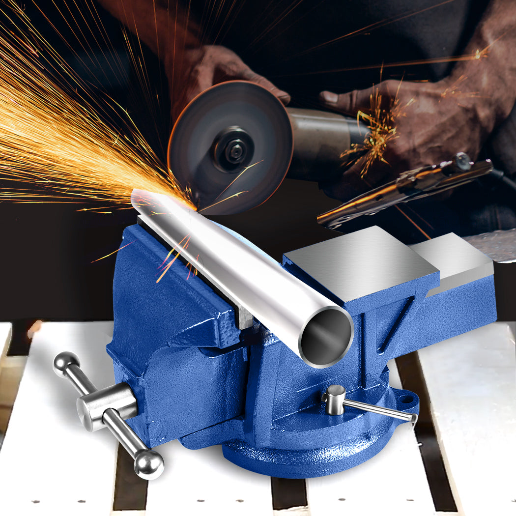 Traderight 5" Bench Vice Clamp Workbench 125mm-1910113103073382406