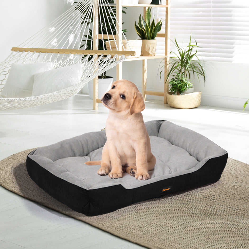 PaWz Pet Bed Dog Beds Bedding Mattress M Black Medium-1954802494739714054