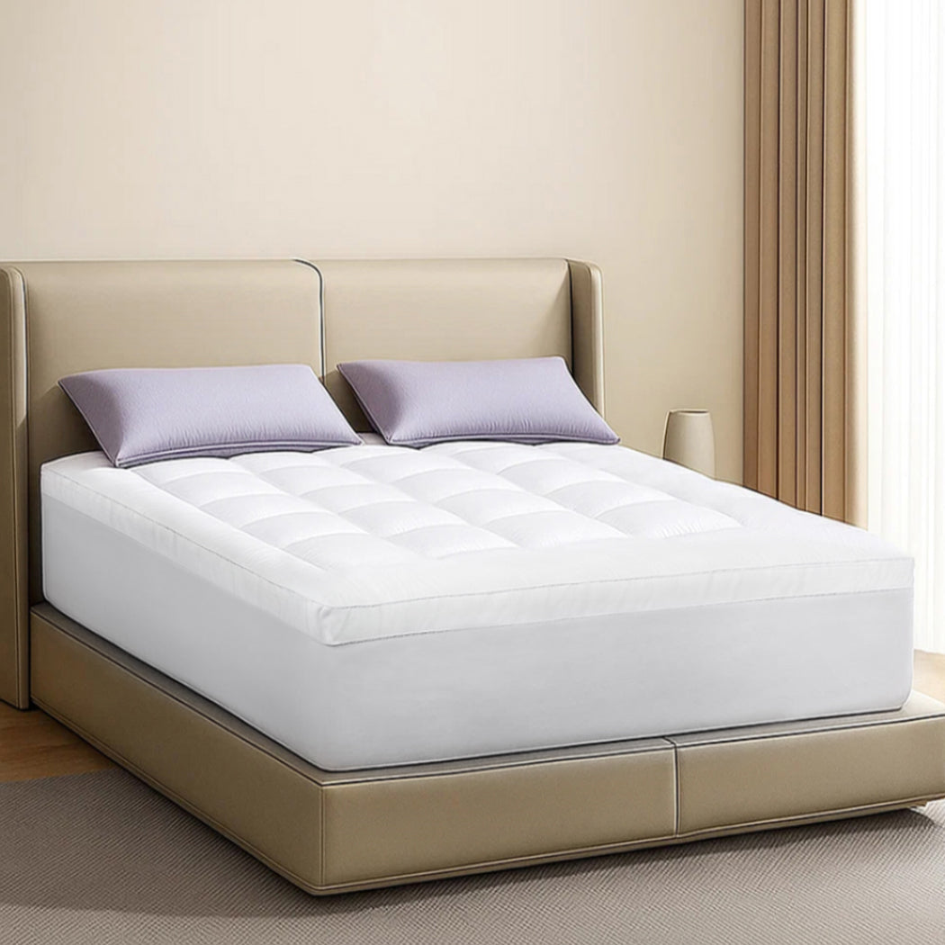 Dreamz Mattress Topper Pillowtop Cover Bed Protector Double-1973194190389121030