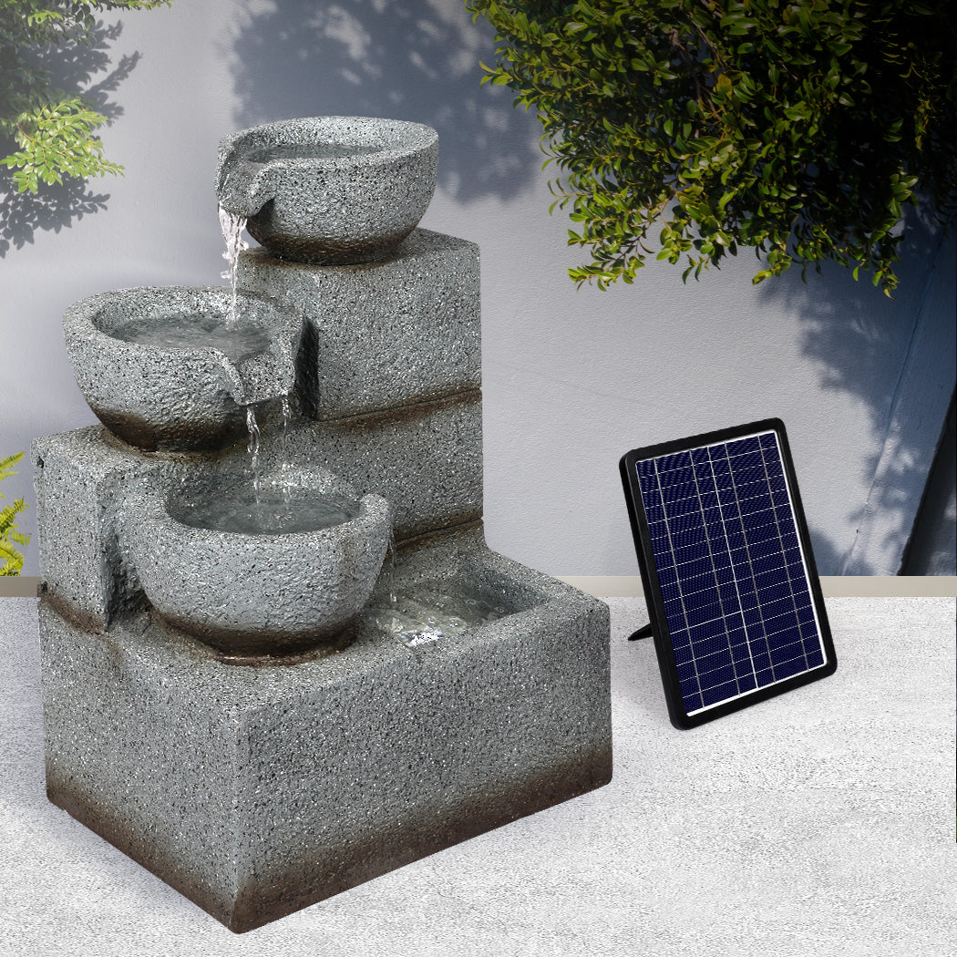 Lambu Solar Fountain Water Bird Bath-1954802669449252870