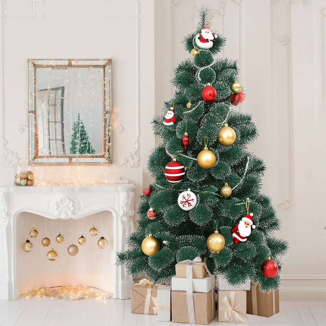 Santaco 2.1M 320 Tips Christmas Tree Full Pine Needle-1973193580059168774