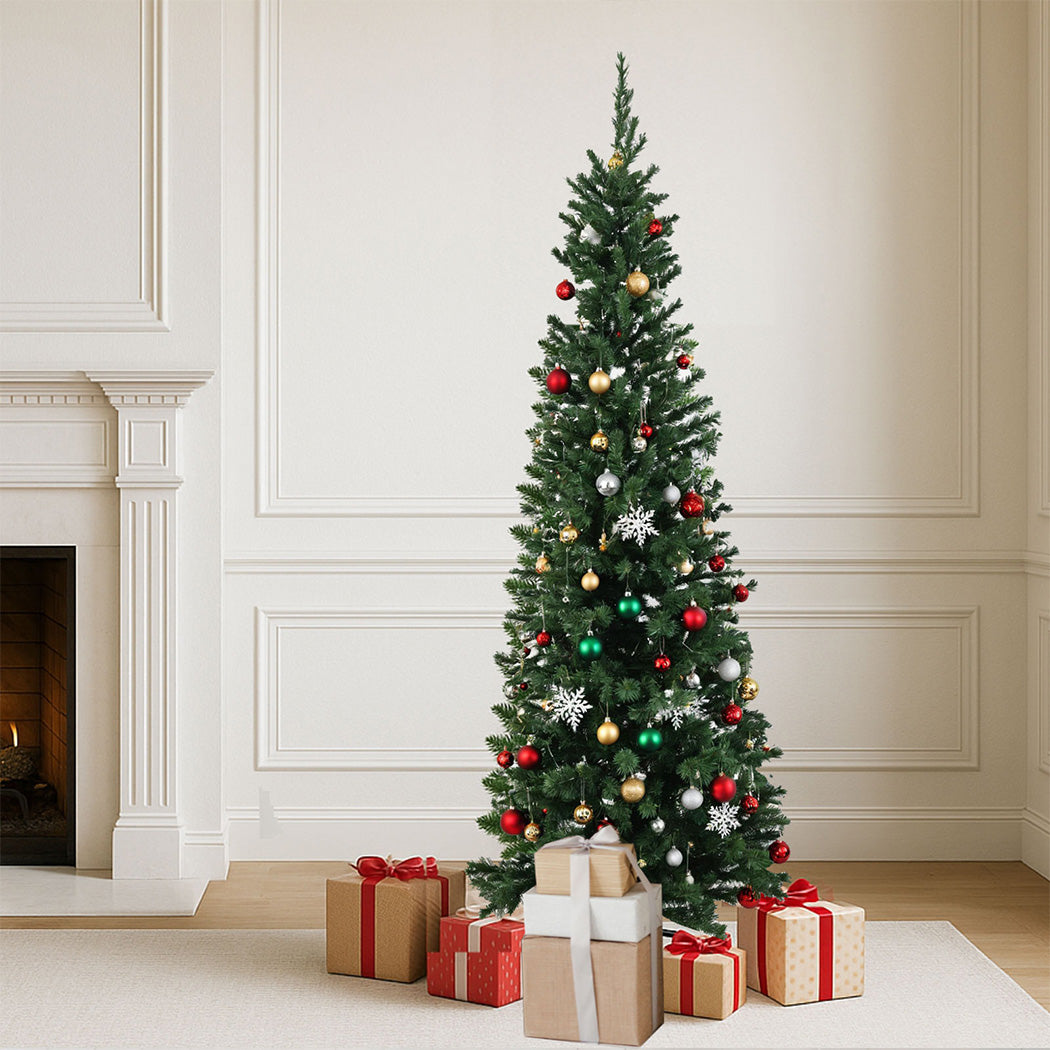 Santaco 1.5M 350 Tips Pencil Christmas Tree-1973193580256301062