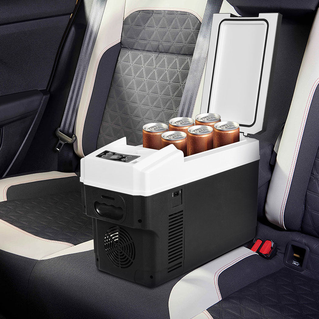 Spector Portable Car Fridge 12V Mini Refrigerator Freezer Camping Travel Cooler-1954802399260577798