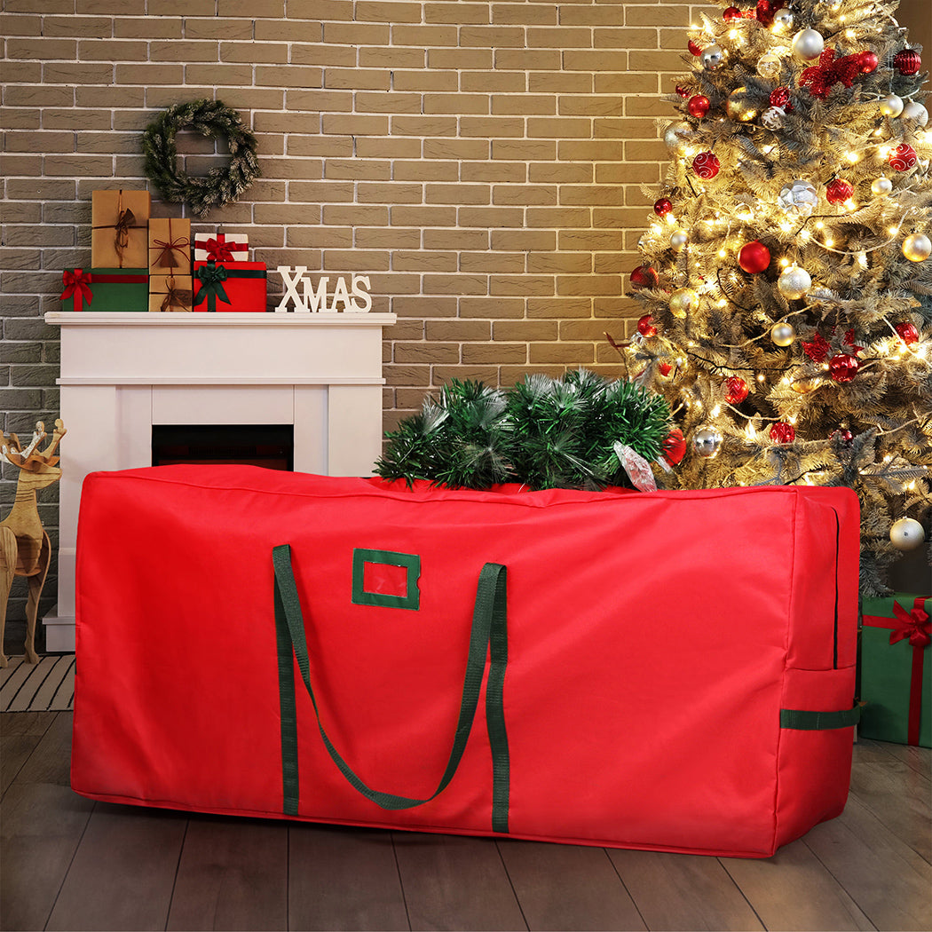 Christmas Tree Storage Bag Large Red-1954802435516141574