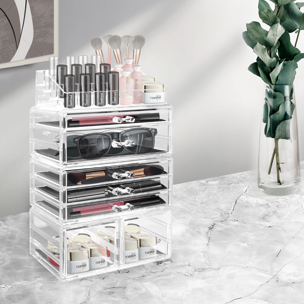 Cosmetic 8 Drawer Makeup Organizer Storage-1954802837267550214