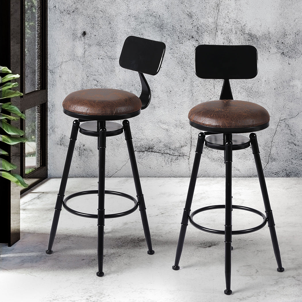Levede 4pcs Bar Stool Kitchen Wooden-1963748916138741766