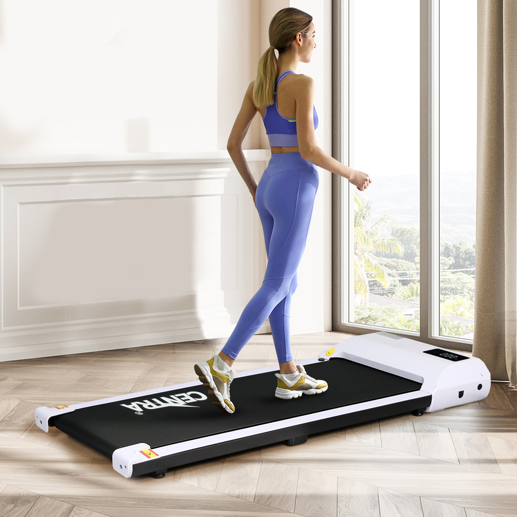 Centra Treadmill Electric Exercise Machine White-1910112557855805446