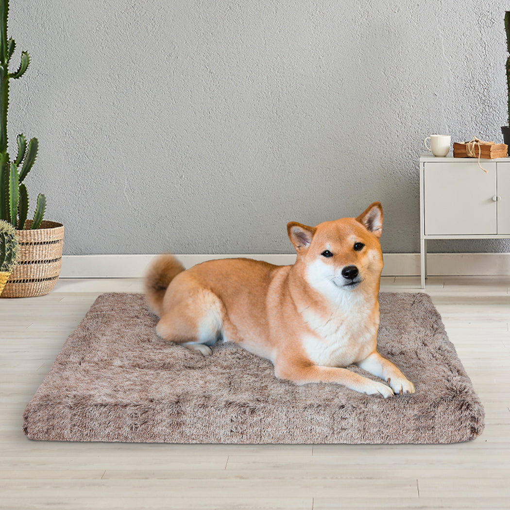 PaWz Dog Mat Pet Calming Bed Memory M Coffee Medium-1954802546543562758