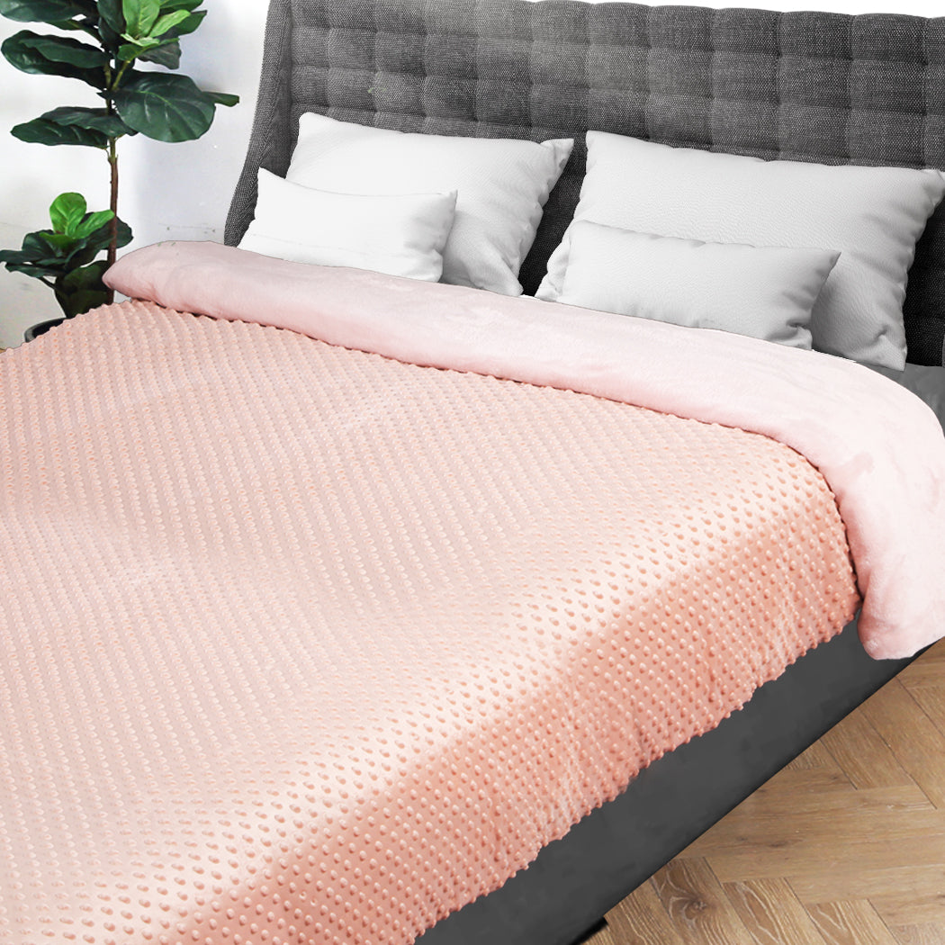DreamZ Weighted Blanket Cover Quilt Pink-1910113230299205638