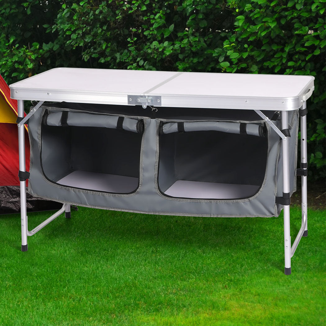 Levede Folding Camping Table Aluminium-1919892857418813446