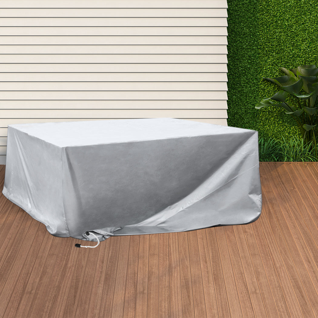 Marlow Outdoor Furniture Cover Waterproof Silver 15cm-1954802882138214406