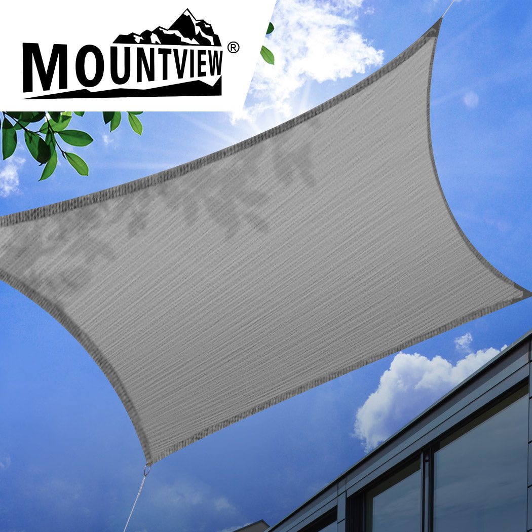 Outdoor Awning Cloth Sun Shades Sail Charcoal 180-1910112596070109190