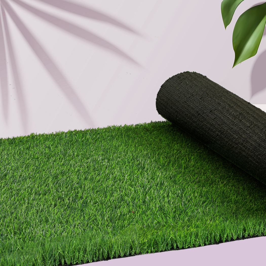 Marlow 40MM Fake Artificial Grass Synthetic Natural 1x10m-1910112520371310598