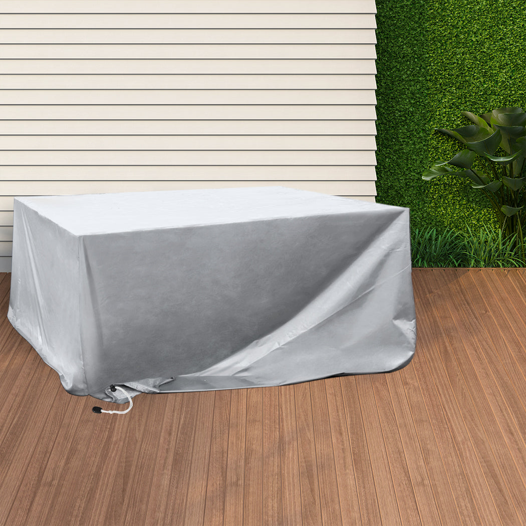 Marlow Outdoor Furniture Cover Waterproof Silver 45cm Extension-1927582205878603782