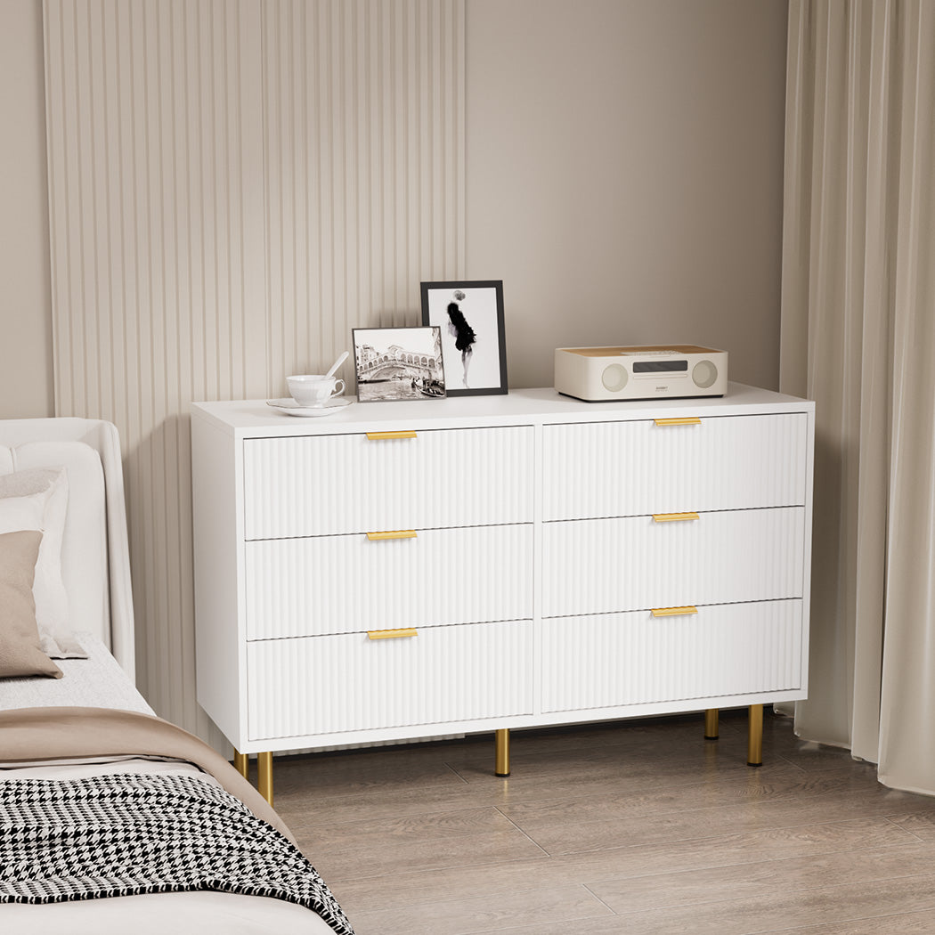 Levede Chest of 6 Drawers-1954802408722927622