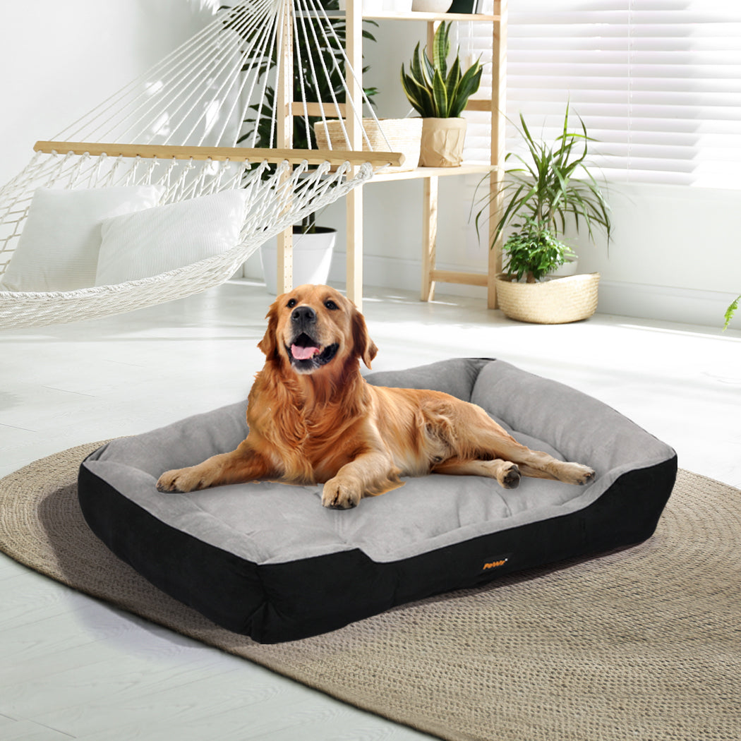 PaWz Pet Bed Dog Beds Bedding Mattress XL Black X-Large-1954802495129784326