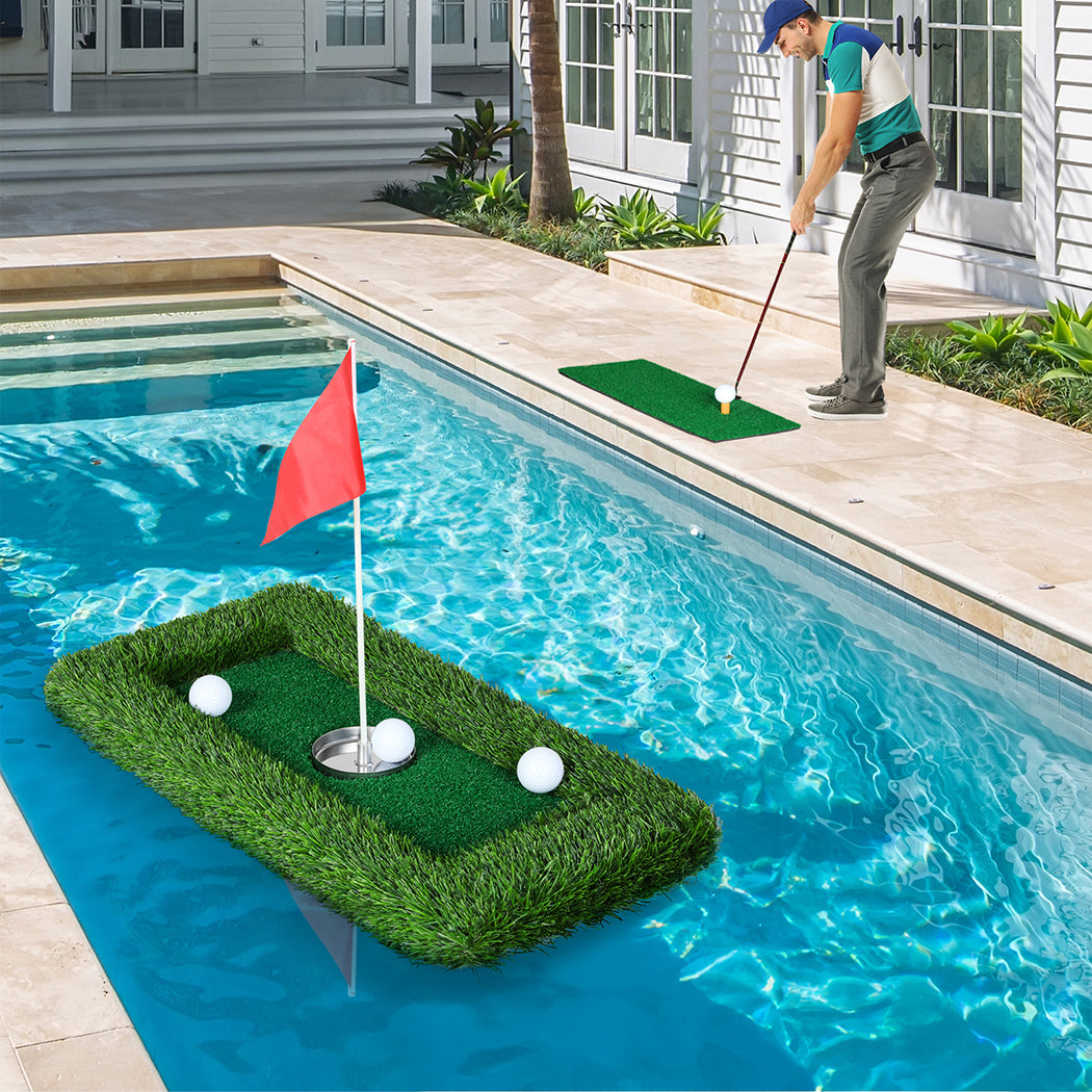 Centra Floating Golf Green Mat Set Outdoor-1954802472530874374