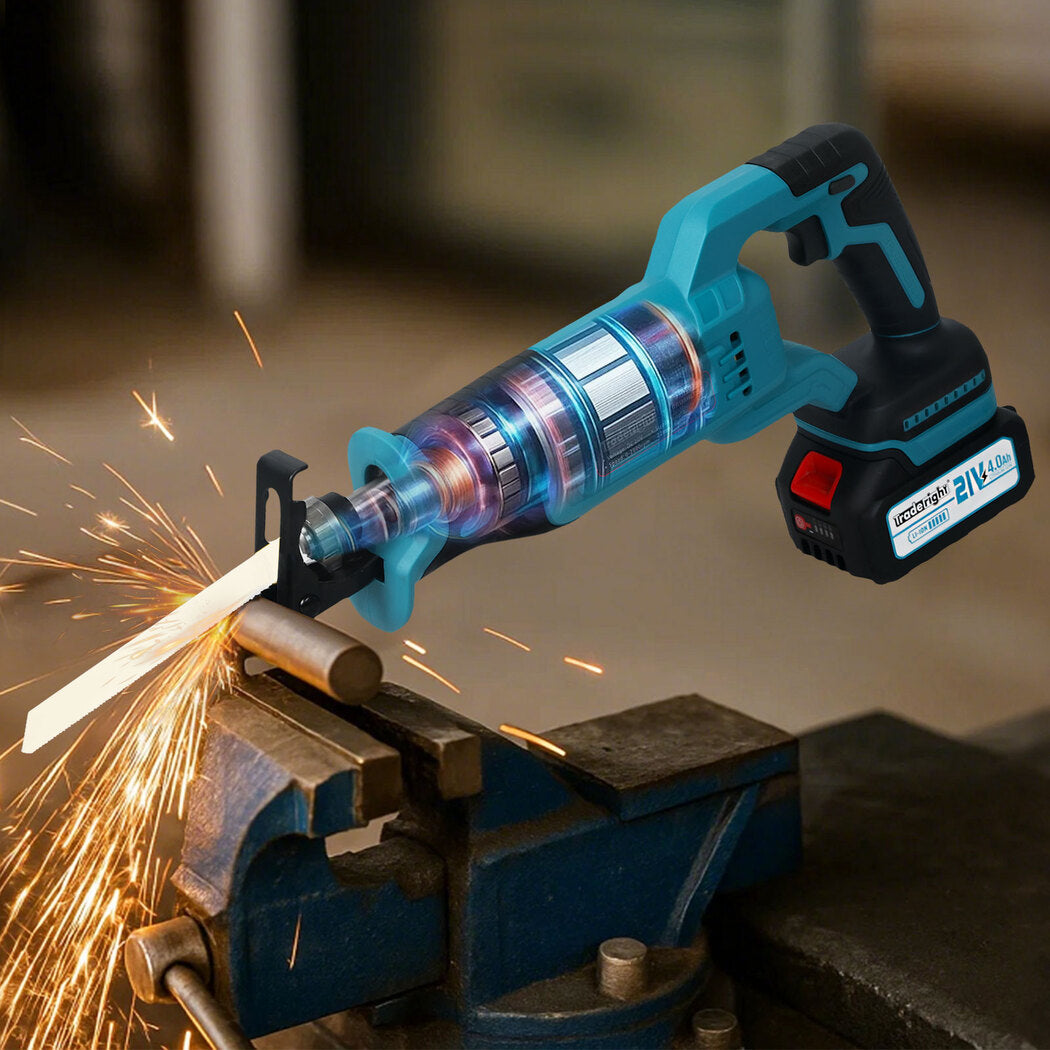Traderight 21V Cordless Electric Reciprocating Saw Kit-1973194188677844998