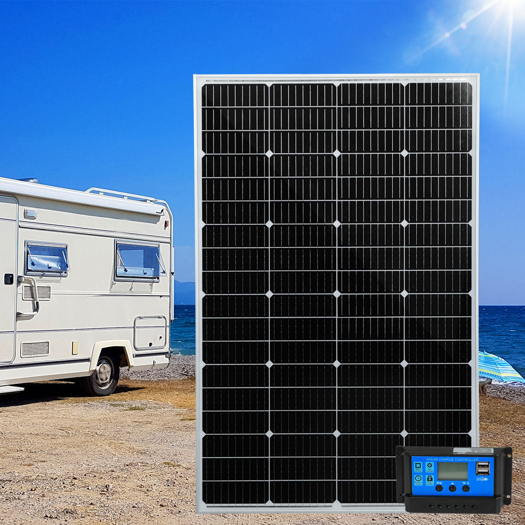 12V 300W Solar Panel Kit Mono Caravan-1954802329677074438