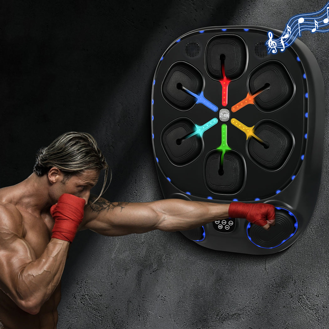 Centra Smart Music Boxing Machine Wall Mounted Black-1954802483956158470