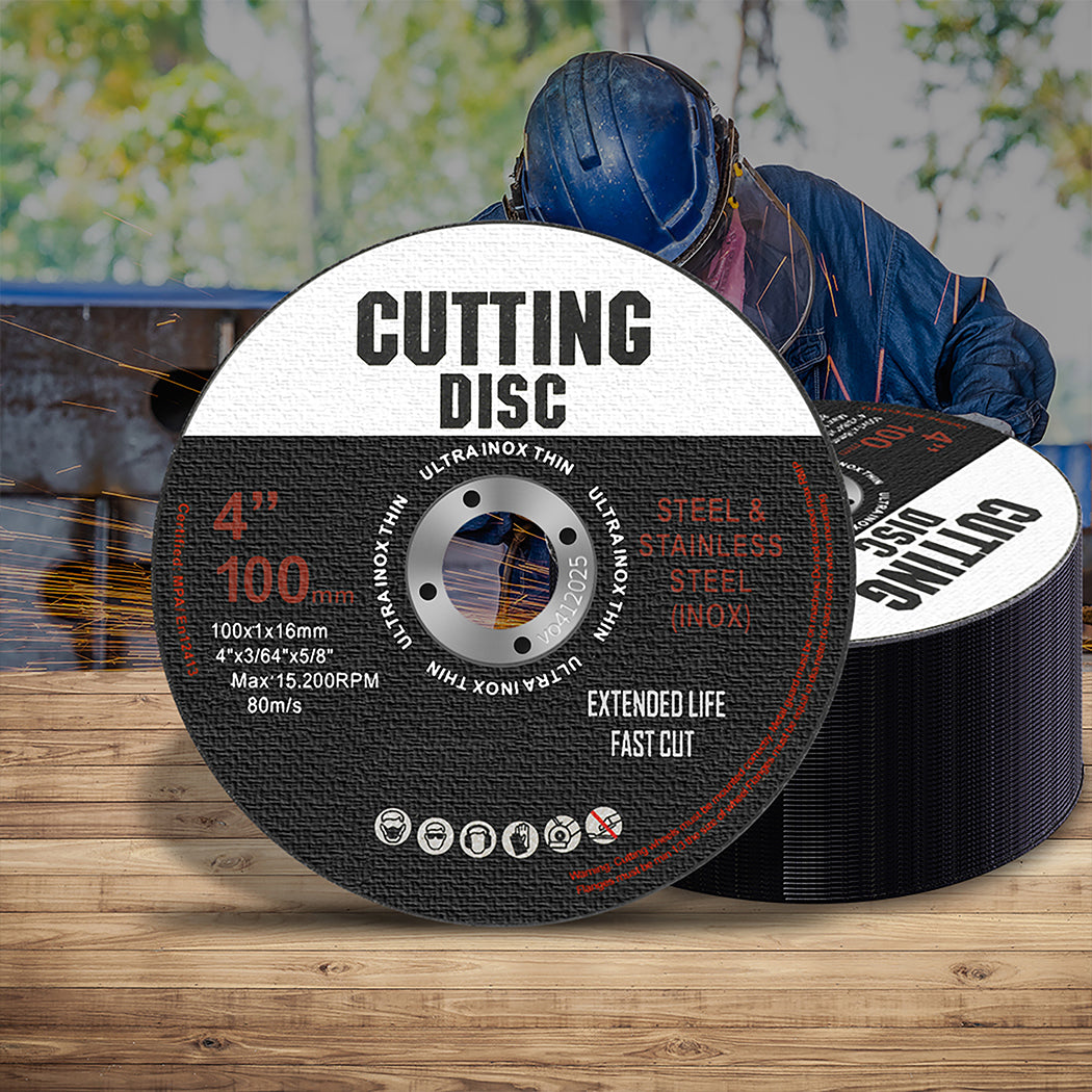 Traderight Cutting Discs 100mm 4" Thin-1910113128138543110