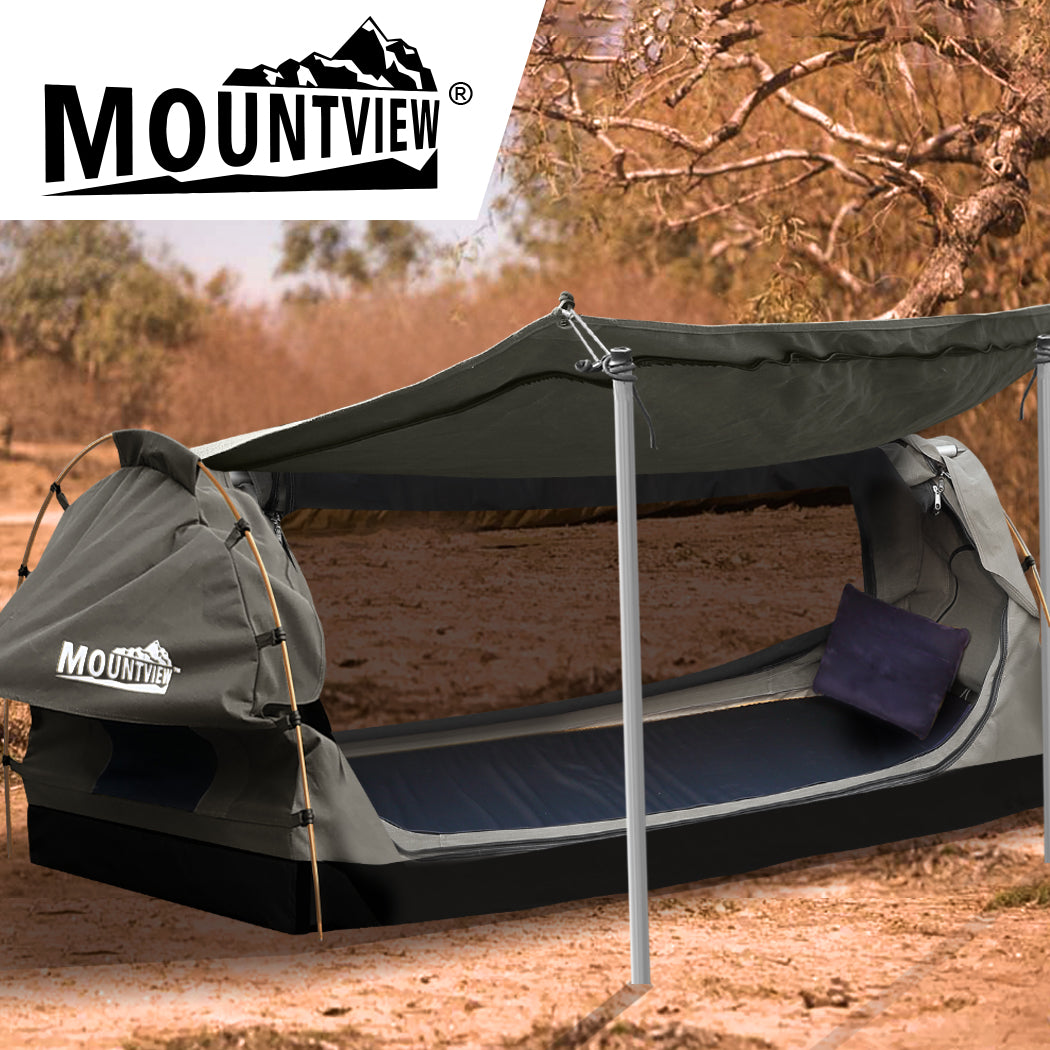 Mountview King Single Swag Camping Swags-1910112609781288966