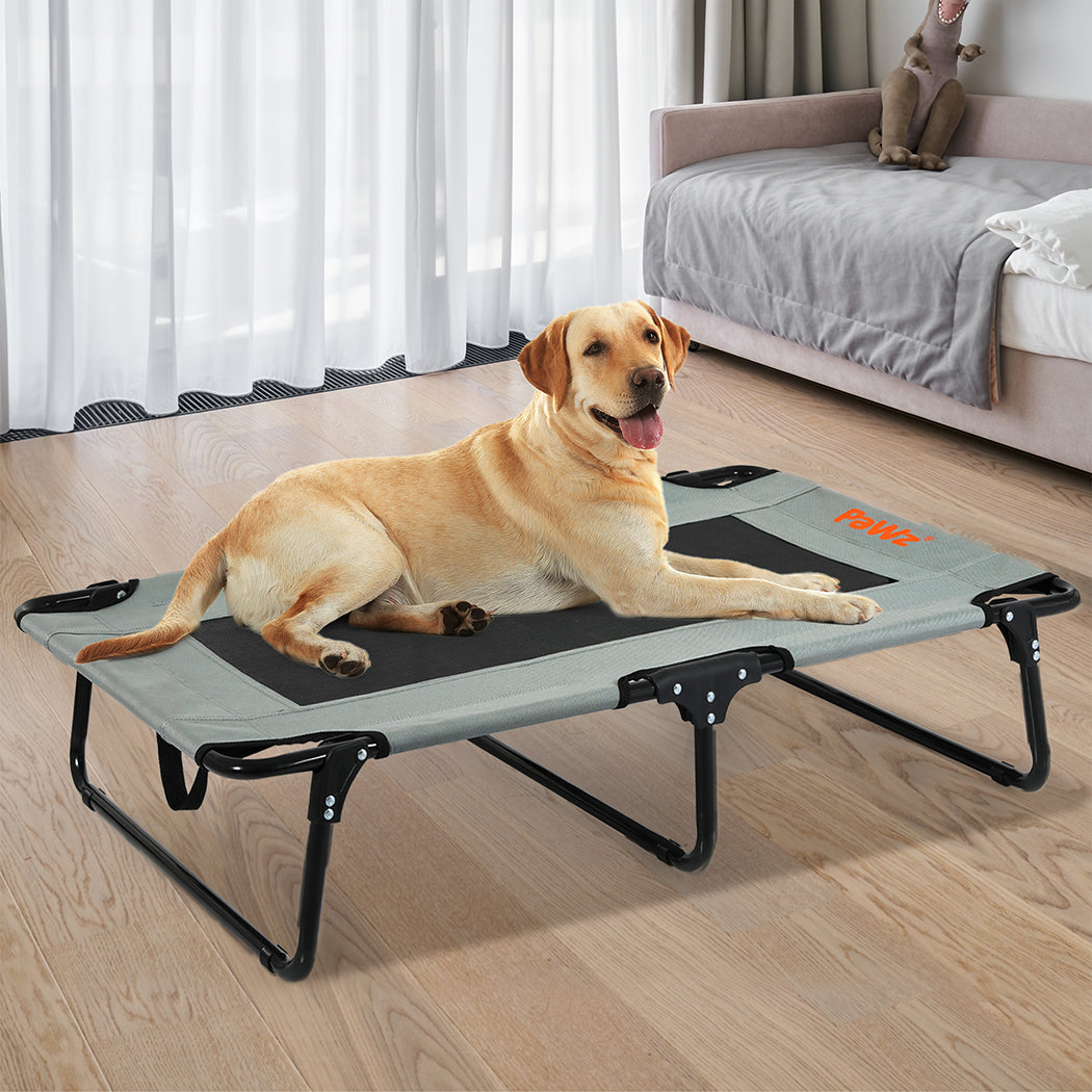 Pawz Pet Elevated Bed Dog Raised Trampoline Foldable Large L Size-1954802483394121734