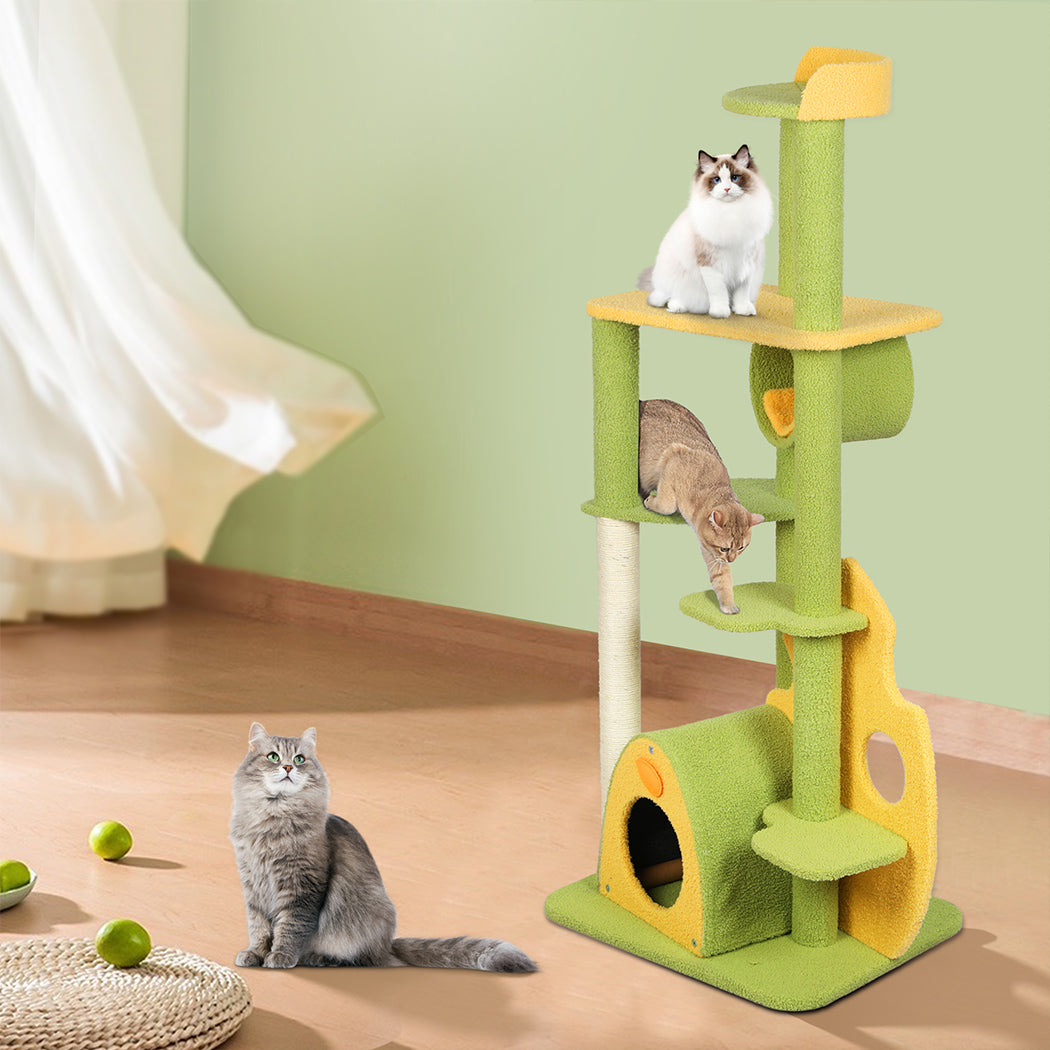 PaWz Cat Tree Kitten Furniture Condo-1954802568530104327