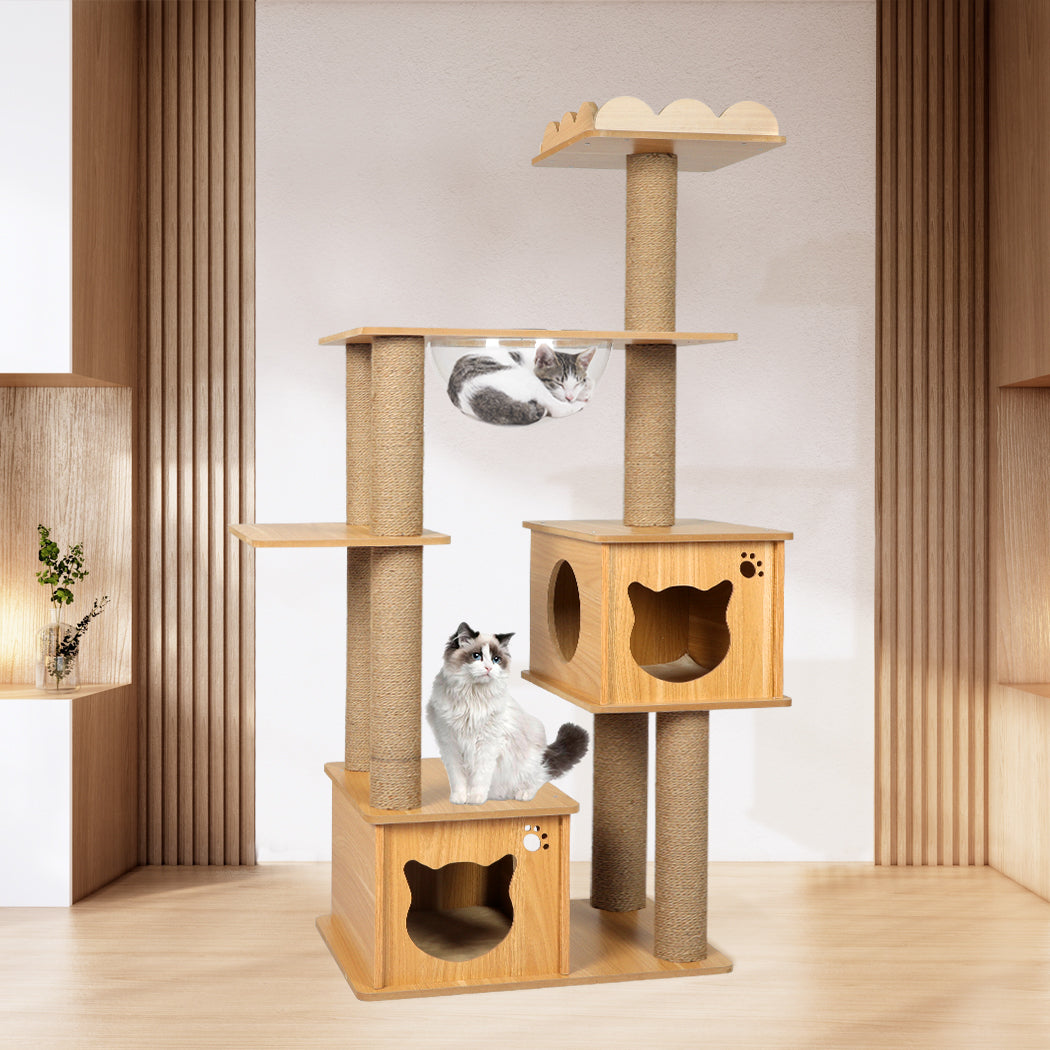 PaWz Cat Tree Scratching Post Scratcher-1954802553531273222