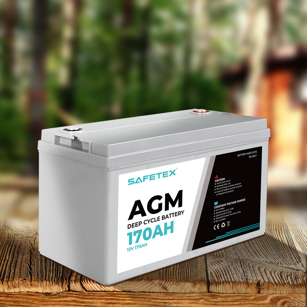 Safetex 12V 170Ah AGM Deep Cycle Lead-1954802902639972358