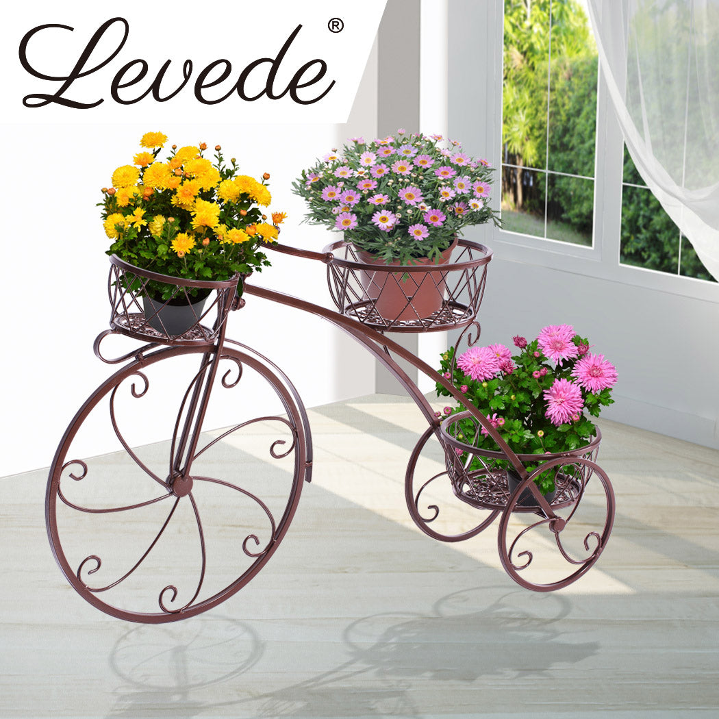 2x Levede Plant Stand Outdoor Indoor Bronze-1954802661048061958